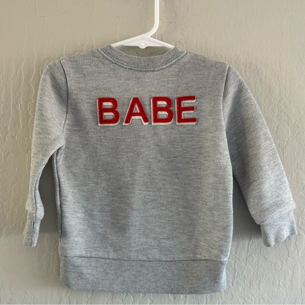 Ingrid and Isabel Babe Sweatshirt